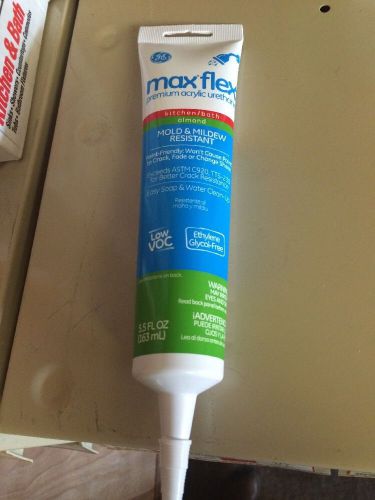 GE GE21865 Maxflex Kitchen and Bath Siliconized Caulk, Almond, 5.5 Oz