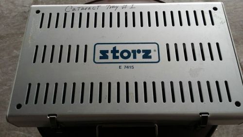 Storz e7415 autoclave case for sale