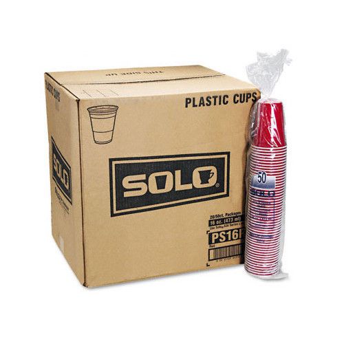 Solo Cups Company Party Cold Cups,20 Bags of 50/Carton