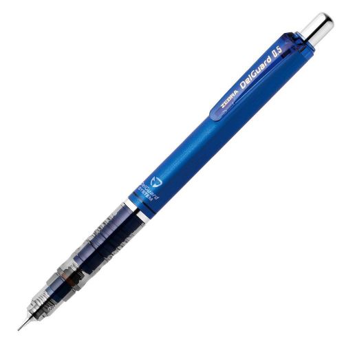 ZEBRA DelGuard Mechanical pencil 0.5mm Bule Made in JAPAN