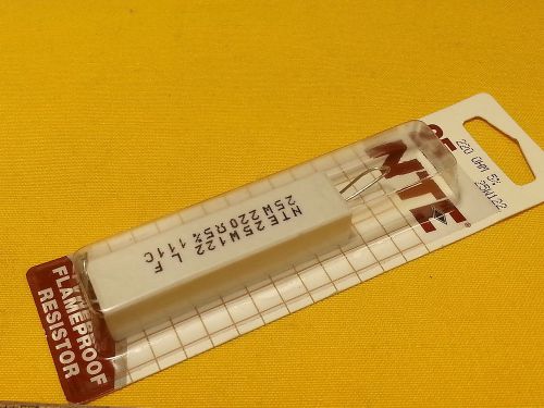 NTE Power Flameproof Resistor 25W122 220 Ohm 25 Watt 5%