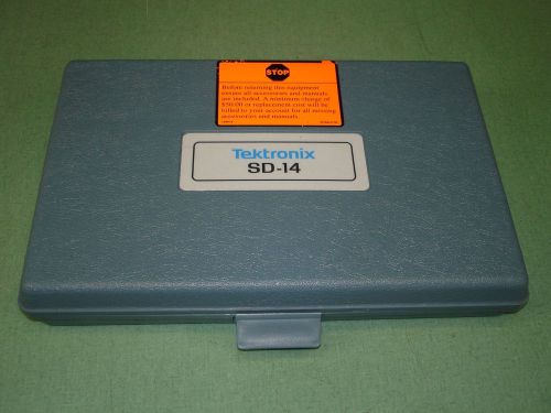 Tektronix sd-14 sampling head with option 001 for sale