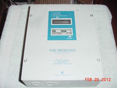 INTELLIMETER REGISTER U480  277/480 VOLTS ***FREE SAME DAY SHIPPING USA***