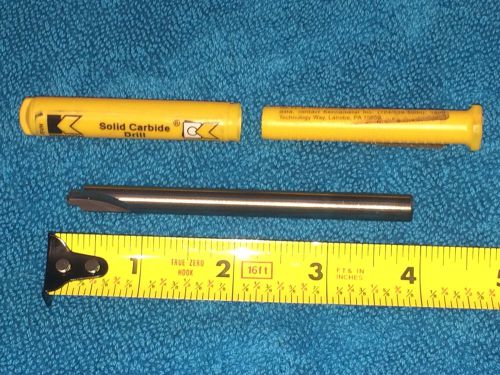 ***NEW*** KENNAMETAL SOLID 5mm CARBIDE DRILL B712A1566107 KF1  36-ZP-1982-D1