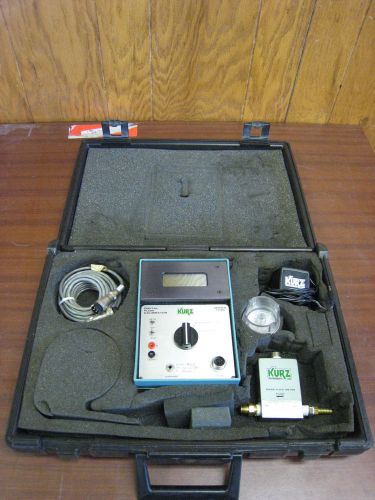 Kurz 1540 Flow Calibrator Dual Range Digital Flow Calibrator Used