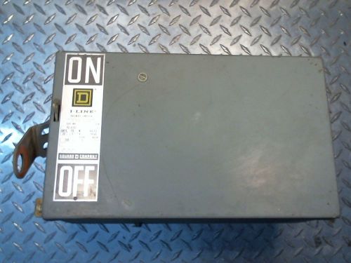 SQUARE D PQ 4203 FUSED BUS PLUG  SWITCH 30 AMP 240 V 3P 4 WIRE 7.5 HP SER 1