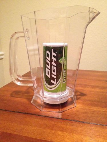 6 Polar Pitchers with Budlight Lime Logo Aluminum Cylinder