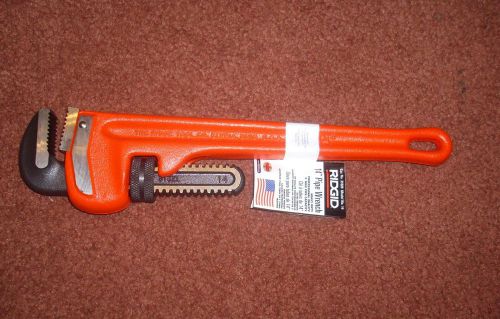 BRAND NEW 14 INCH RIDGID HEAVY DUTY PIPE WRENCH