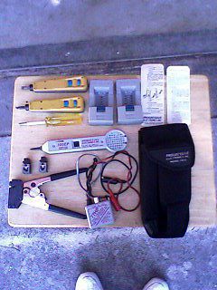 Telco/Data Tool Kit - Crimp RJ45/RJ12/MMJ, Punches, Tone &amp; Continuity Testers