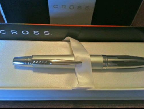 Cross contour, satin chrome, ballpoint pen, in a gift box (at0322-1) for sale