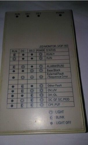 Used Yaskawa L7 inverter Panel JVOP-163 tested