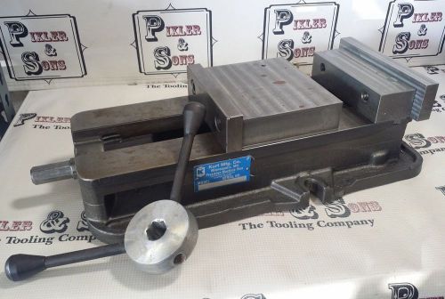 KURT D675 6&#034; MILL VMC MILLING MACHINE VISE W/ 7-1/2&#034; CAPACITY &amp; SPEED HANDLE