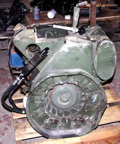 Used onan q106d-l / 10399a single cyl diesel military surplus genset engine (b) for sale