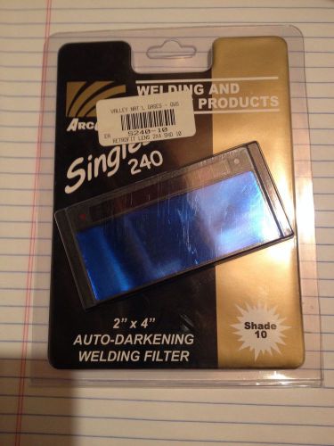 ArcOne T240-10 Tradesman Auto-Darkening Filter 2-Inch x 4-1/4-Inch x 2-Inch - Ho