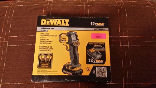 DEWALT DCT414S1 12-Volt Max Infrared Thermometer Kit