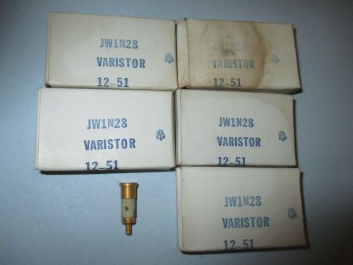 1N28 VARISTORS 6 PCVS, new