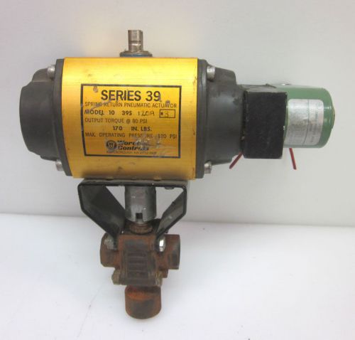 Worcester 10 39 Spring Return Pneumatic Actuator 170-In.Lbs. + Valve