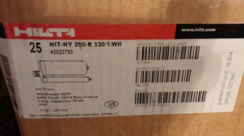 Hilti Epoxy HY 200-R 11.1 fl oz (1 CASE- 25 TUBES)