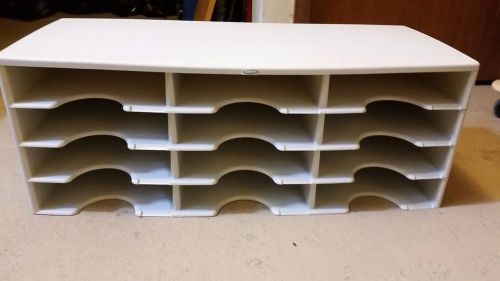 plastic filing shelf