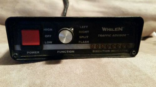 Whelen Traffic Advisor Control Head TACTL1A  01-0285854-01B