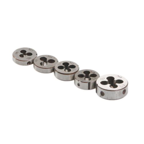 5 Piece set  M3-M5  Metric Thread Die Threading Tools