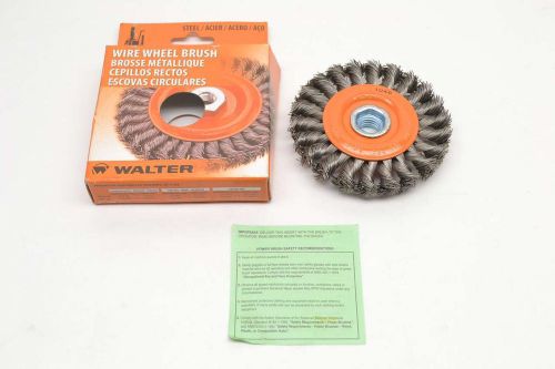 Walter 13-l 404 4x3/8x5/8 in-11 steel wheel wire brush grinder b490232 for sale