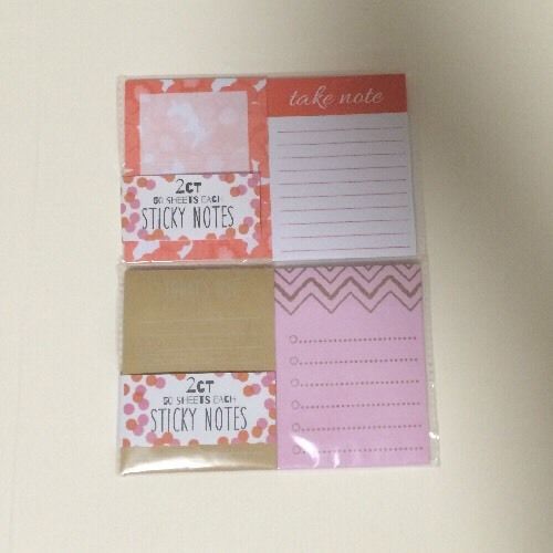 Target One Spot Sticky Notes Set Of 2