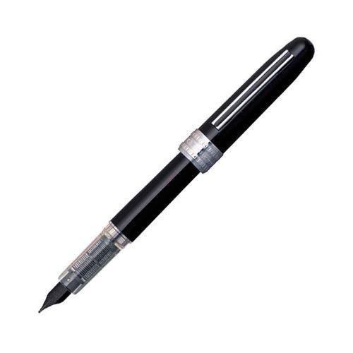 Platinum plaisir medium nib fountain pen, black (pgb-1000-#1-m) for sale