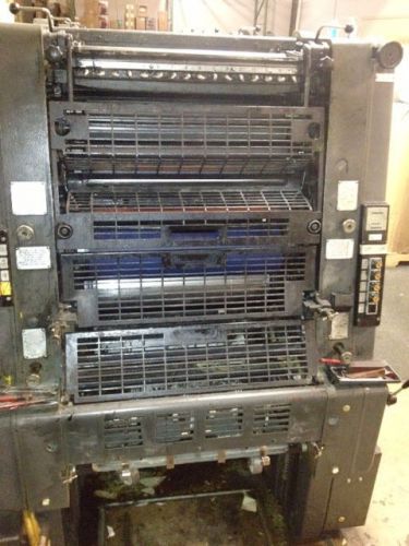 PRINTING PRESS  1981 HEIDELBERG  GTOVP 52- 4 color