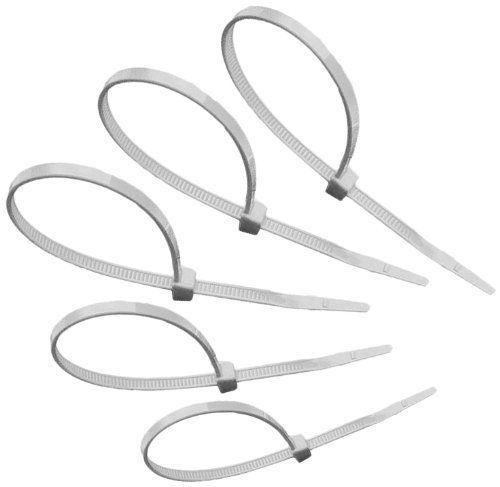 Tach-It 11&#034; x 120 Lb Tensile Strength Natural Colored Cable Tie (Pack of 100)