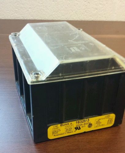 Bussmann Buss 16325-3 600V 350A Terminal Block