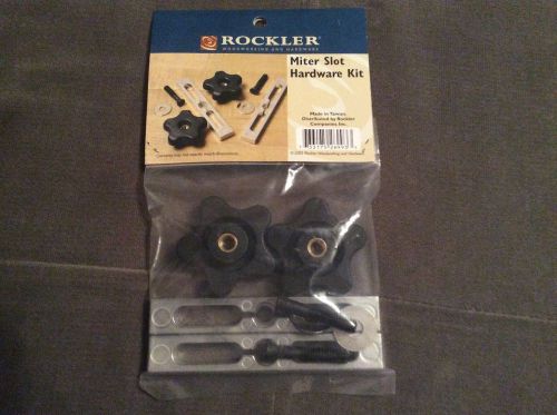 Rockler miter slot hardware