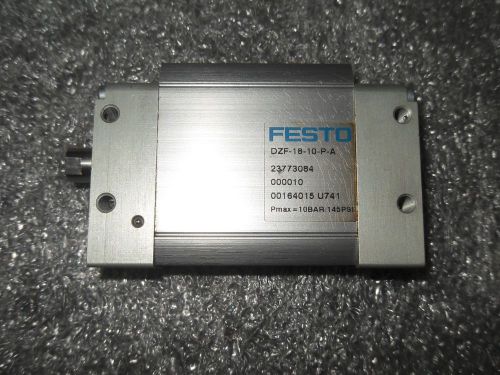 (V55-8) 1 NEW FESTO DZF-18-10-P-A 23773084 FLAT CYLINDER