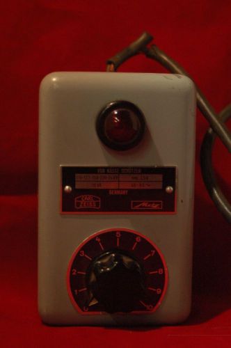 CARL ZEISS NAG 10 VA GERMANY Metz microscopic power supply