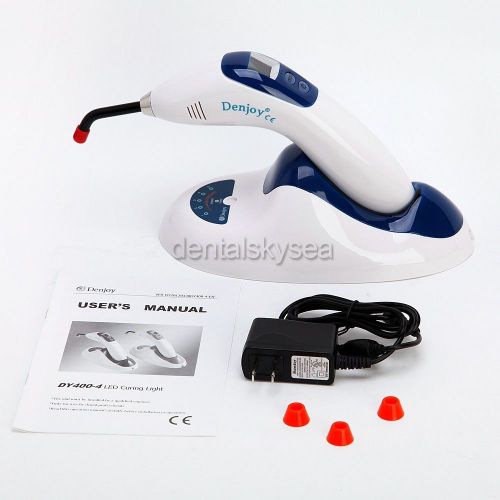 Zahnarzt Polymerisationslampe Dental Cordless LED Curing Light Lamp 5W Denjoy