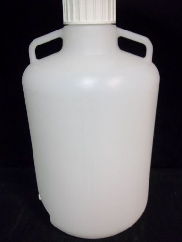 New nalgene 15 liter / 4 gallon carboy w/ handles and cap for sale