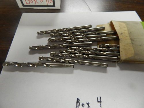 &#034;PTD&#034; Twist Drill Bits  19/64&#034; Lot of 12 Pcs