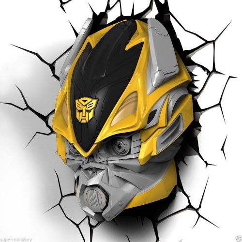 Transformer Bumblebee 3D Deco Light Wall Bedroom Living Room Gifts children NEW