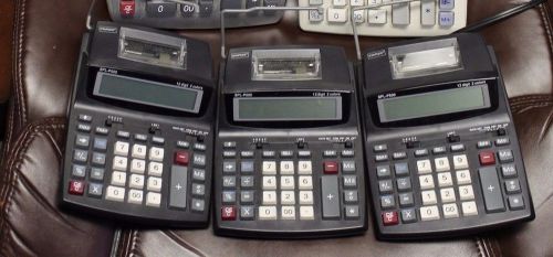 STAPLES PRINTING CALCULATOR  MODEL SPL-P500 LOT OF THREE