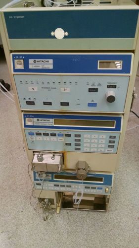 Hitachi HPLC: L-6200A Intelligent Pump, L-4000H UV detector, AS-2000 autosampler