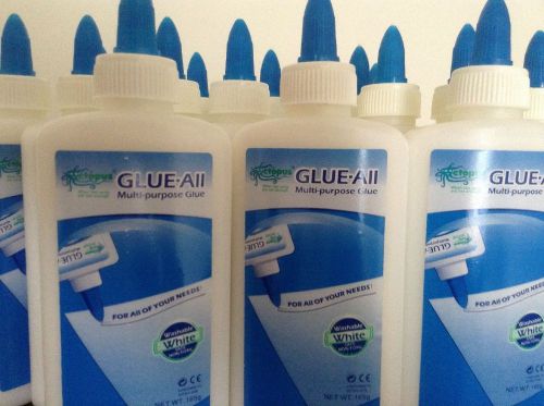 NWT 16 Bottles Octopus Glue-All, (5.81fl.oz/each), Total 92.96 fl.oz. Washable..