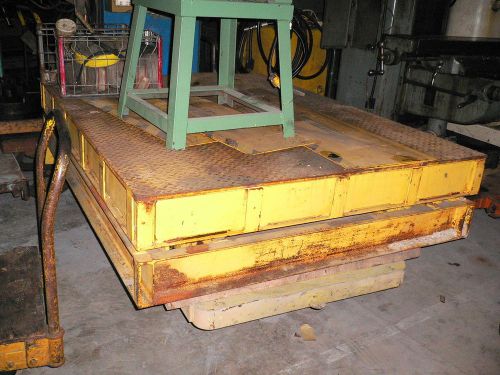 16,000# west bend equipment scissors lift for sale