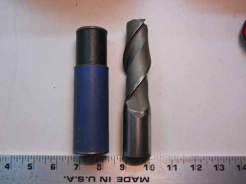 Large Machinists End Mill Hanita HSS 1&#034;1/4&#034; X 1&#034;1/4&#034; Estate Sale Find