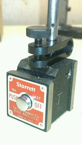 Starrett 657 Magnetic Base Indicator Holder