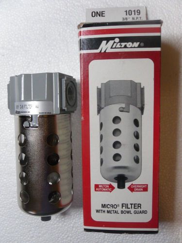 Milton 1019  3/8 inch Milton NPT Micro Filter NEW