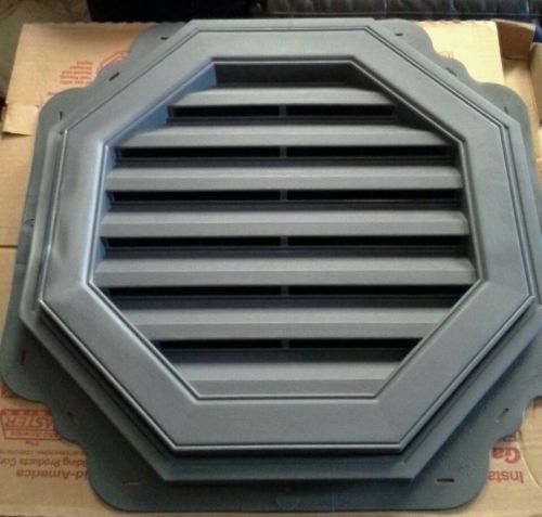 GableMaster Exterior Wall Vent 22&#034; Octagon Gable BLUE