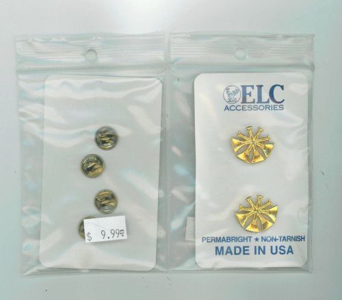 Eiseman - ludmar co. elc cut-out insignia m/1130 - gf 4 - bugle, (deputy chief) for sale
