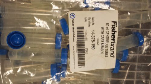 FISHERBRAND # 14-375-150 CENTRIFUGE TUBES 50 mL STERILE 25/PK