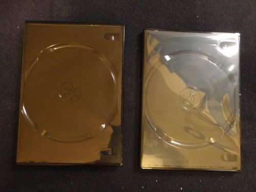 2 x DVD case,  2 DVDs, ** GLOSSY Premium Grade **  Will Combine Shipping