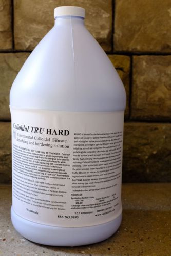 Colloidal tru hard concrete densifier - 1 gallon concentrate for sale